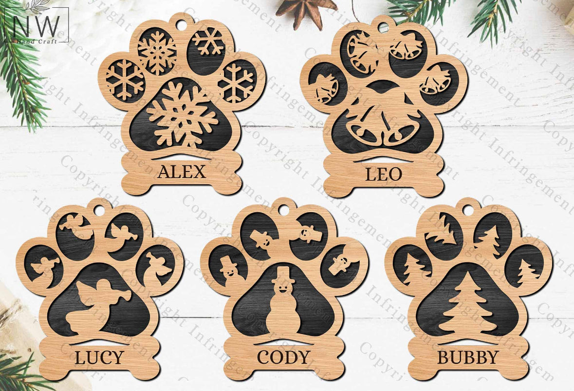 Paw Pet Ornament