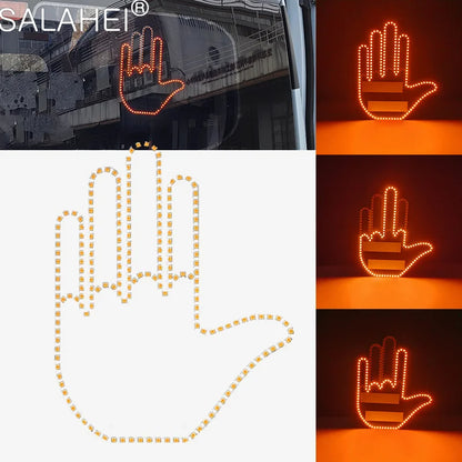 Car Finger Gesture Led