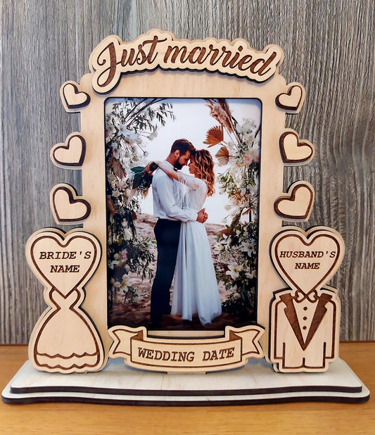 Just Married Frame