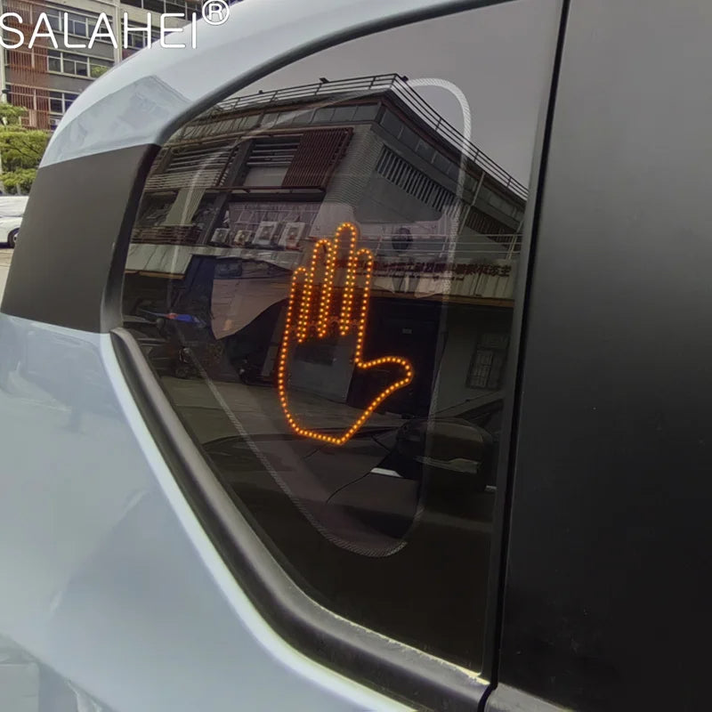 Car Finger Gesture Led