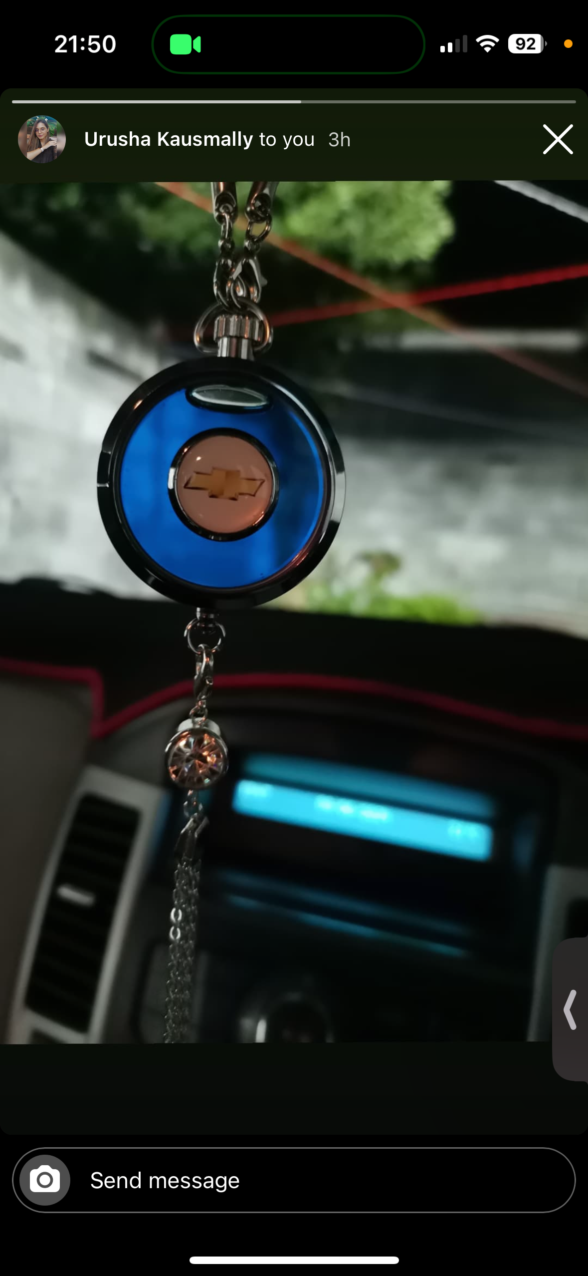 Car Perfume Pendant