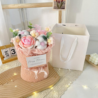 Wool Flower Bouquet Bundle