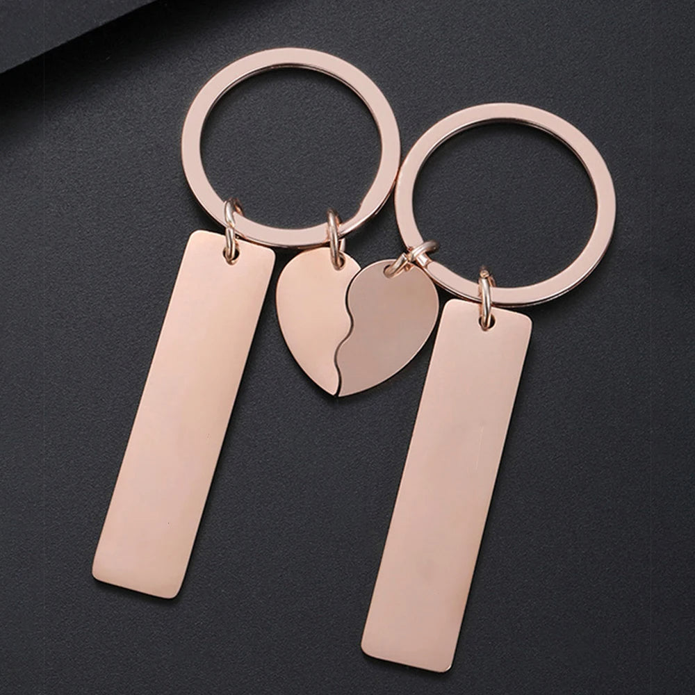 Personalized Engraved Stainless Keychain