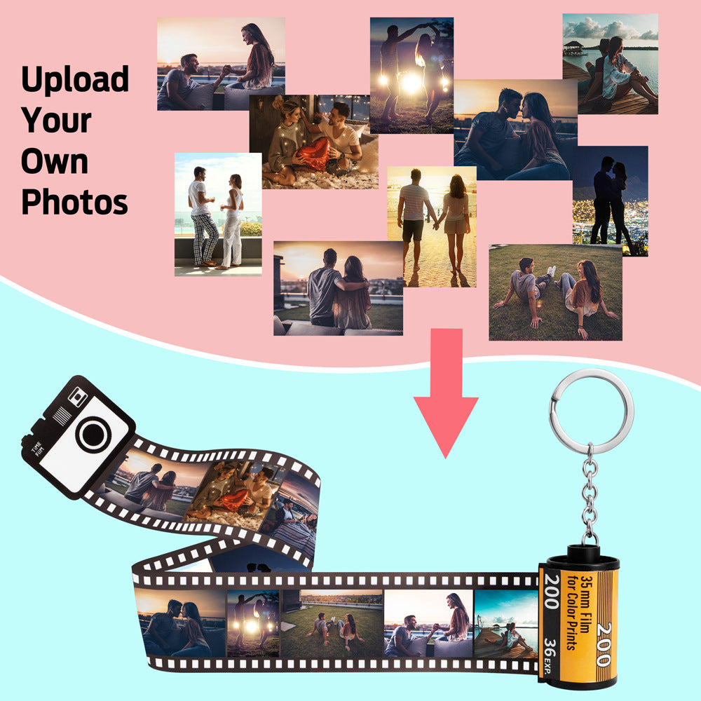 Camera Roll Keychain Personalized Gifts