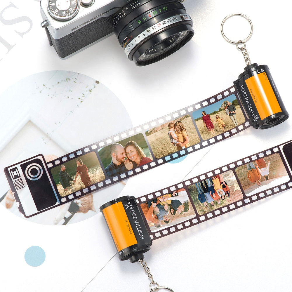 Camera Roll Keychain Personalized Gifts